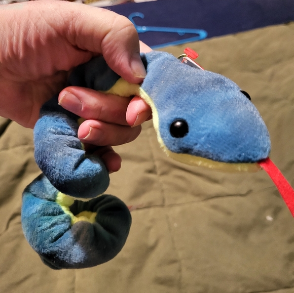 Snake plush beanie baby - Picture 2 of 2